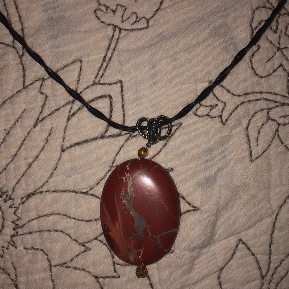 RARE Vintage stone necklace